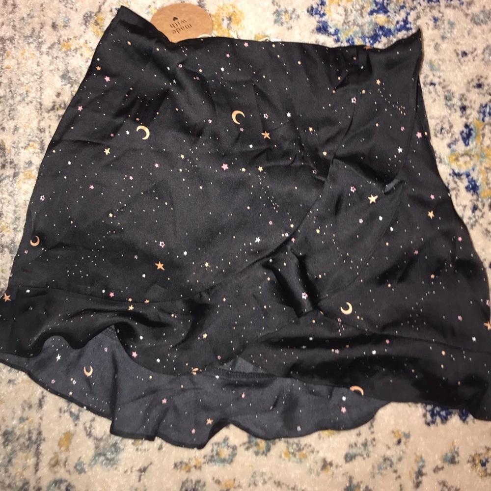 Black star skirt